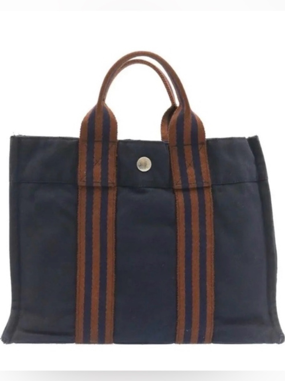 Hermes Canvas Fourre Tout PM EUC - Picture 15 of 16